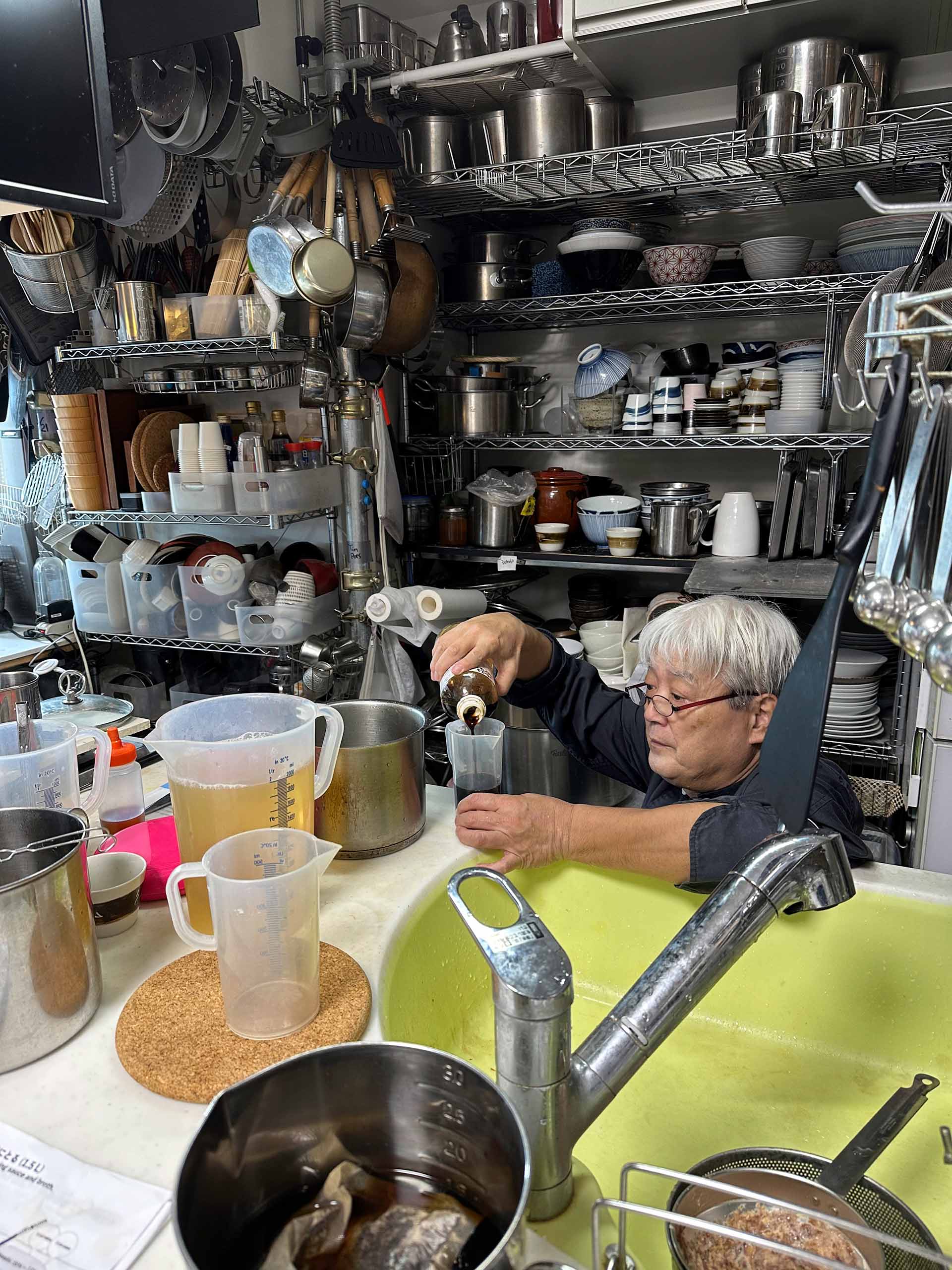 Talking by making: soba noodles in Tokyo