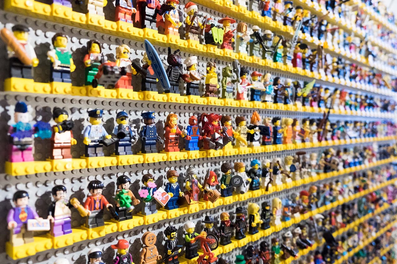 My LEGO Wall - From Work Tool to Art Installation