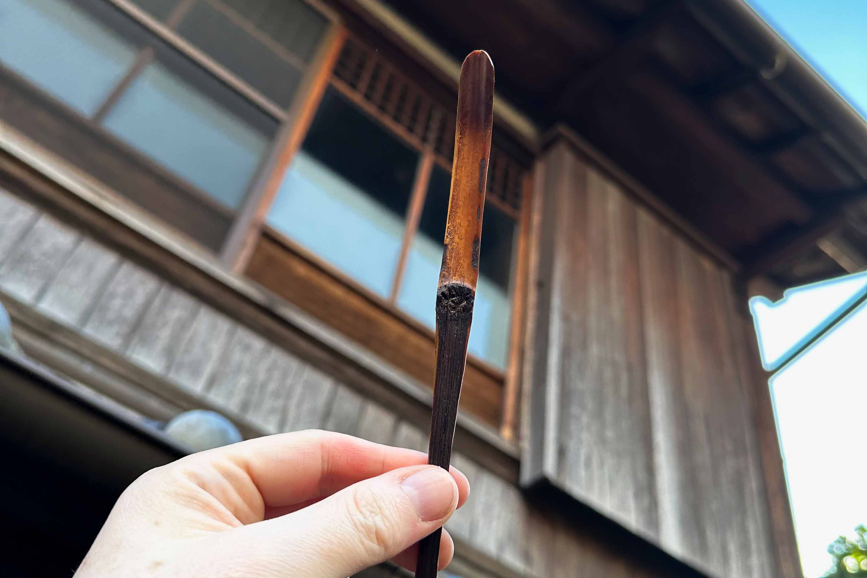 Mountain Eel: Making Chashaku with Kaida Sensei